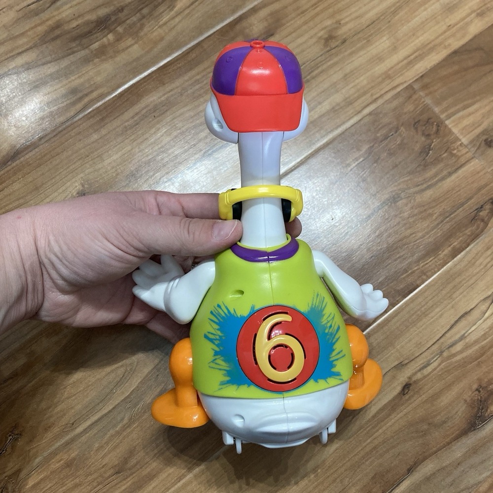 Think Gizmos Bump N Go Woby the Dancing Hip-Hop Goose Baby Musical Toy - Picture 5 of 6